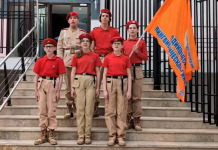 Песня “ЮНАРМИЯ” в исполнении юнармейского отряда имени героя России Александра Руцкого ОЛГ